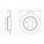 Ferodo DDF2229C Bremsscheibe PREMIER Ferodo DDF2229C Bremsscheibe PREMIER