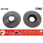 TRW DF2785 Bremsscheibe TRW DF2785 Bremsscheibe