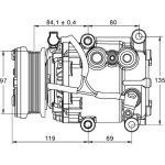 Mahle ACP 106 000P Kompressor, Klimaanlage BEHR Premium Line Mahle ACP 106 000P Kompressor, Klimaanlage BEHR Premium Line