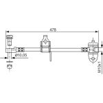 BOSCH 1 987 481 070 Bremsschlauch BOSCH 1 987 481 070 Bremsschlauch