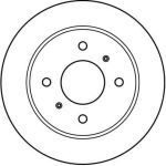 Bremsscheibe DF2592 Bremsscheibe DF2592