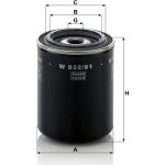 Mann-Filter W 932/81 Ölfilter