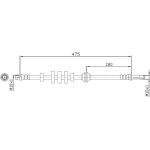 Bremsschlauch 4110447 Bremsschlauch 4110447