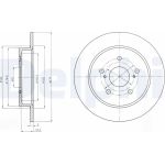 Bremsscheibe BG4222 Bremsscheibe BG4222