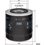 Ölfilter W 11 007 Ölfilter W 11 007