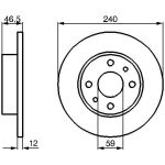 Bremsscheibe 0 986 478 353 Bremsscheibe 0 986 478 353
