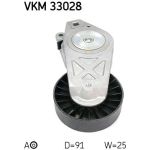 Spannrolle, Keilrippenriemen VKM 33028 Spannrolle, Keilrippenriemen VKM 33028