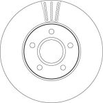 Bremsscheibe DF4465