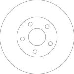 Bremsscheibe DF4316 Bremsscheibe DF4316
