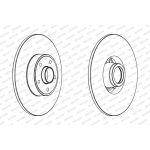 Ferodo DDF1386C-1 Bremsscheibe PREMIER