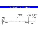 ATE 24.5268-0270.3 Bremsschlauch