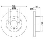 Bremsscheibe 8DD 355 129-391