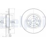 Bremsscheibe BG2496 Bremsscheibe BG2496