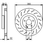 Bremsscheibe 0 986 479 412 Bremsscheibe 0 986 479 412