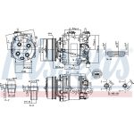 Kompressor, Klimaanlage 890155 Kompressor, Klimaanlage 890155