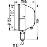 Arbeitsscheinwerfer 1G3 005 760-221 Arbeitsscheinwerfer 1G3 005 760-221