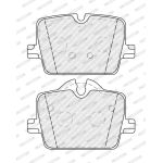 Bremsbelagsatz, Scheibenbremse FDB5340 Bremsbelagsatz, Scheibenbremse FDB5340