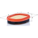 Sekundärluftfilter CF 2550