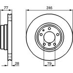 Bremsscheibe 0 986 478 622 Bremsscheibe 0 986 478 622