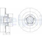 Delphi BG9024RSC Bremsscheibe Delphi BG9024RSC Bremsscheibe