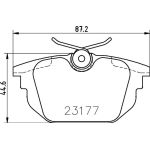 Bremsbelagsatz, Scheibenbremse 8DB 355 018-371