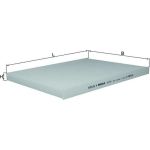 Knecht LA 64 Filter, Innenraumluft Knecht LA 64 Filter, Innenraumluft