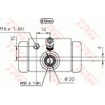 Radbremszylinder BWD310