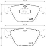 Bremsbelagsatz, Scheibenbremse 8DB 355 013-931 Bremsbelagsatz, Scheibenbremse 8DB 355 013-931