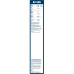 BOSCH AF 605 Scheibenwischer Aerofit 3 397 014 489