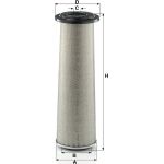 MANN-FILTER C 19 620 Luftfilter MANN-FILTER C 19 620 Luftfilter