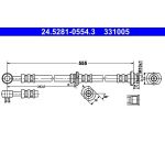 ATE 24.5281-0554.3 Bremsschlauch ATE 24.5281-0554.3 Bremsschlauch
