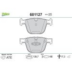 Valeo 601127 Bremsbelagsatz, Scheibenbremse