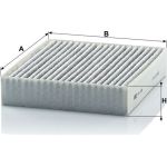 MANN-FILTER CUK 1830 Innenraumfilter, Aktivkohlefilter MANN-FILTER CUK 1830 Innenraumfilter, Aktivkohlefilter