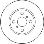 Bremsscheibe DF2658 Bremsscheibe DF2658