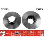 TRW DF1523 Bremsscheibe TRW DF1523 Bremsscheibe