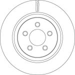 Bremsscheibe DF6263 Bremsscheibe DF6263