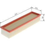 BOSCH 1 457 433 260 Luftfilter BOSCH 1 457 433 260 Luftfilter