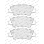 Bremsbelagsatz, Scheibenbremse FDB5450 Bremsbelagsatz, Scheibenbremse FDB5450