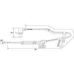 Sensor, Raddrehzahl 0 265 006 677 Sensor, Raddrehzahl 0 265 006 677