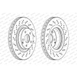 Ferodo DDF1458C-1 Bremsscheibe PREMIER Coat+ disc