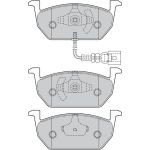 Valeo 601426 Bremsbelagsatz, Scheibenbremse Valeo 601426 Bremsbelagsatz, Scheibenbremse