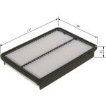 BOSCH F 026 400 547 Luftfilter BOSCH F 026 400 547 Luftfilter