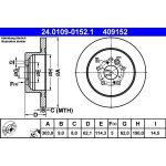 Bremsscheibe 24.0109-0152.1