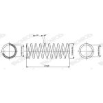 Fahrwerksfeder SP3950 Fahrwerksfeder SP3950