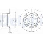 Delphi BG4279C Bremsscheibe