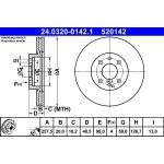 Bremsscheibe 24.0320-0142.1