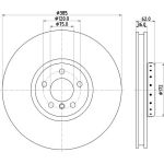 Bremsscheibe 8DD 355 120-731