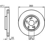 Bremsscheibe 0 986 479 227 Bremsscheibe 0 986 479 227