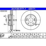 Bremsscheibe 24.0126-0171.1