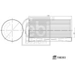 febi bilstein 198393 Luftfilter
